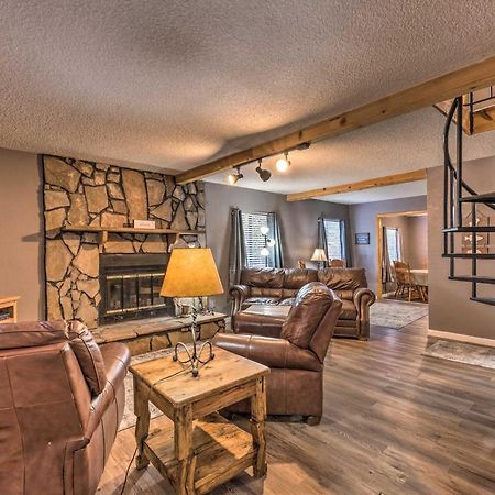 Rustic Ruidoso Cabin With Large Deck And Grill! Экстерьер фото