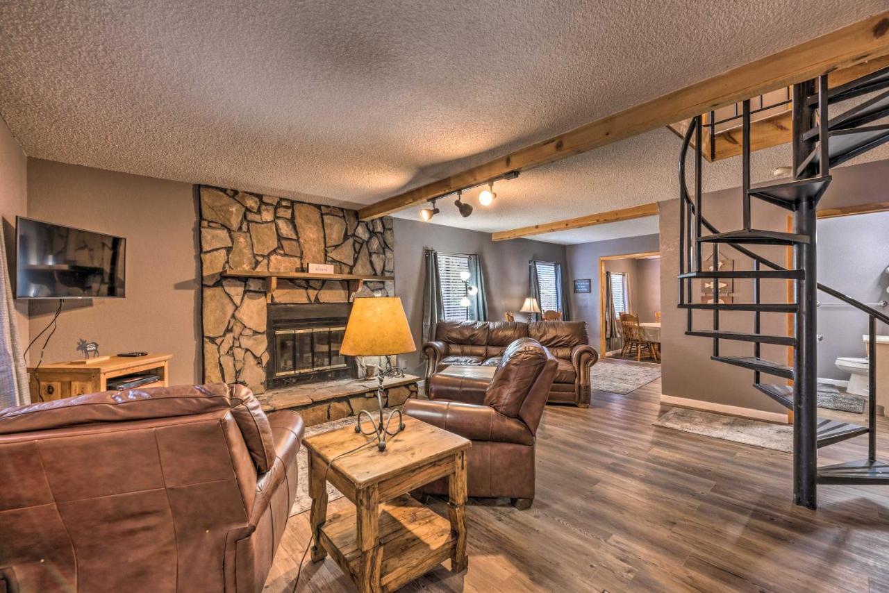Rustic Ruidoso Cabin With Large Deck And Grill! Экстерьер фото
